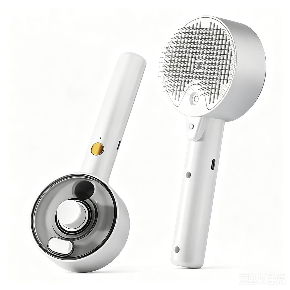 Steam Self-Cleaning Pet Hair Brush For dogs & cats