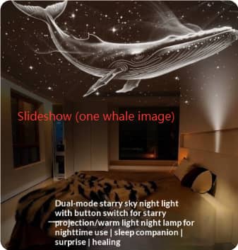 Star Projection Sleep Night Light