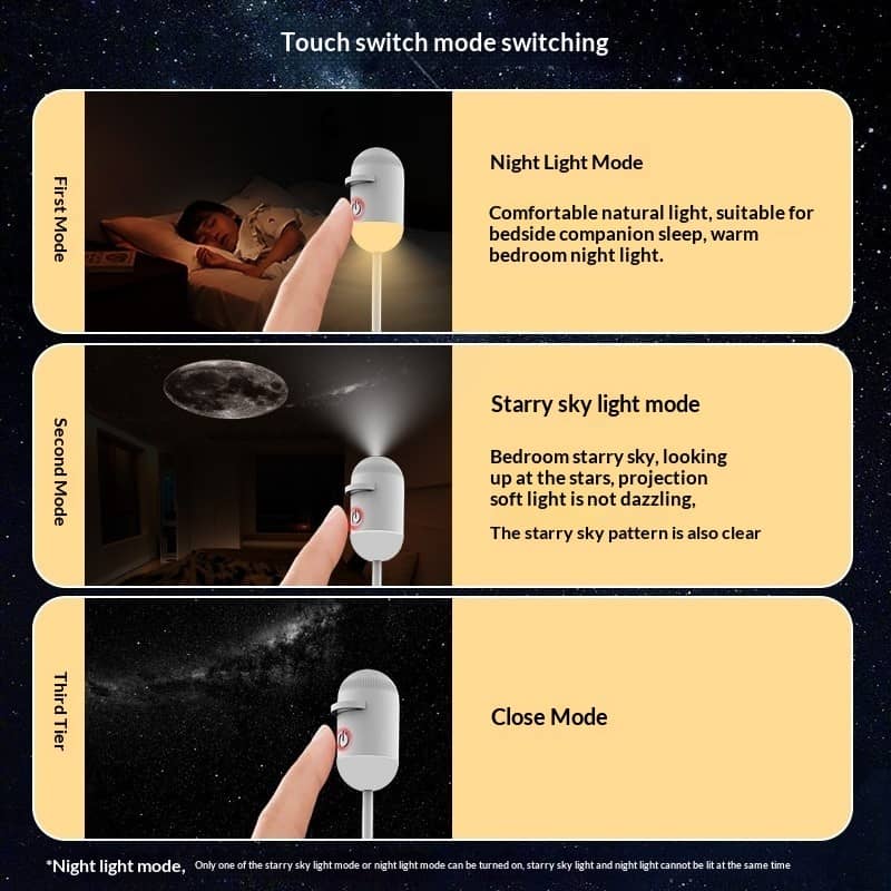 Star Projection Sleep Night Light