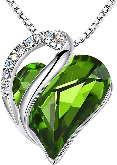 Heart of the Ocean Crystal Necklace