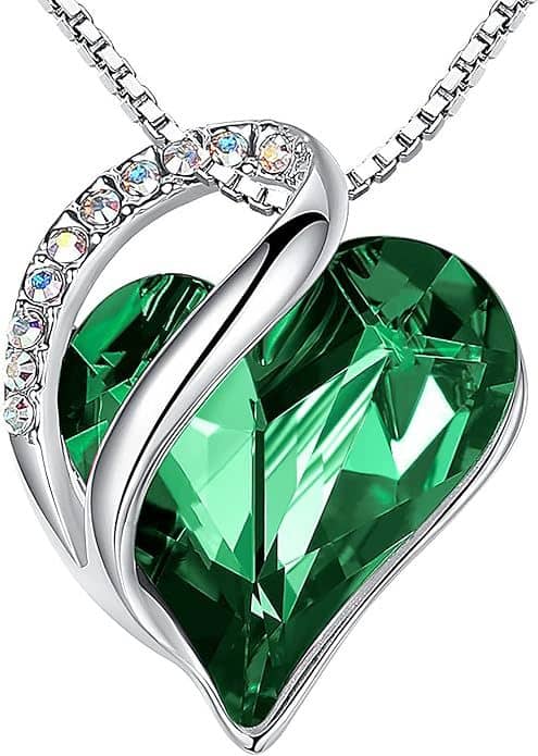 Heart of the Ocean Crystal Necklace