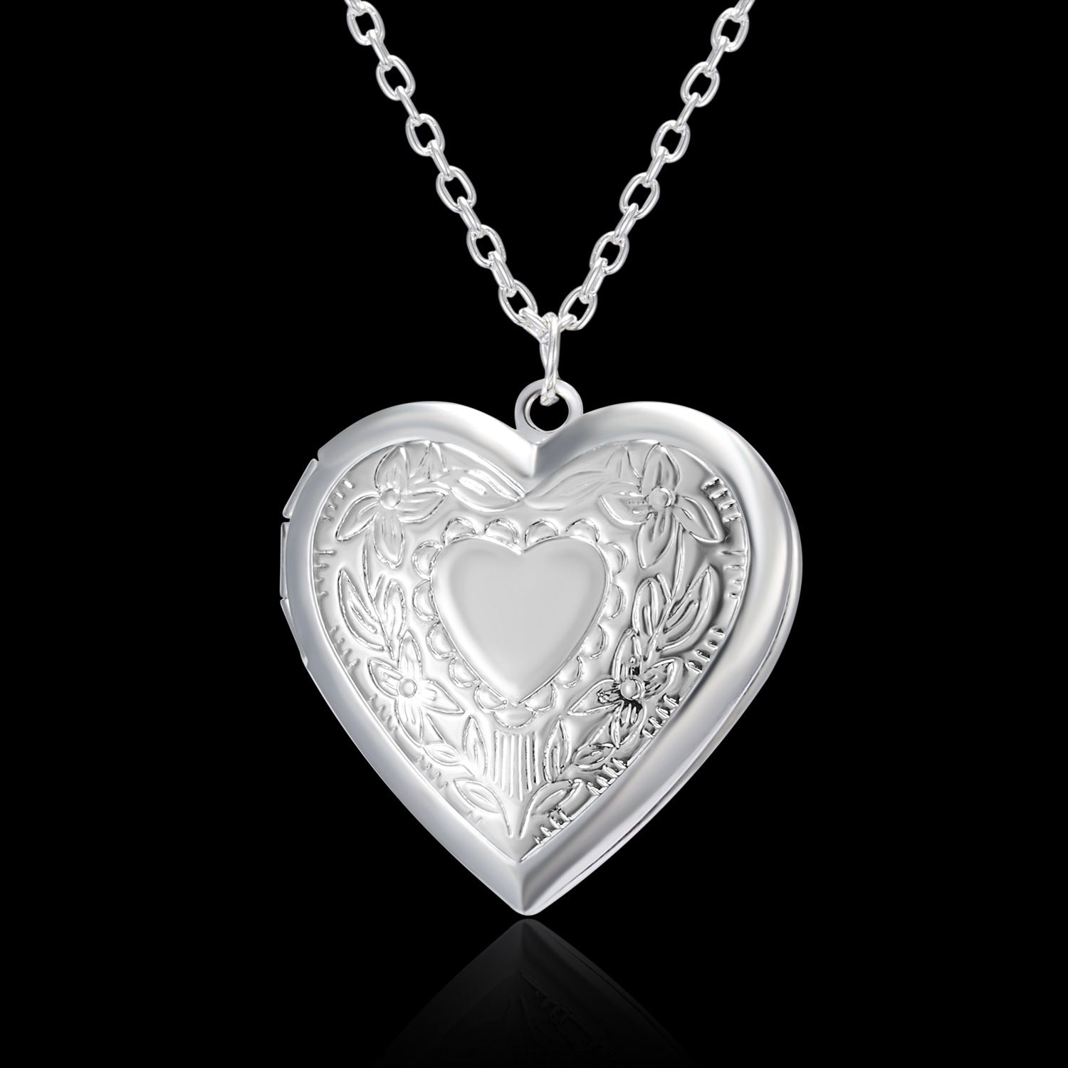 Vintage Heart Locket Pendant