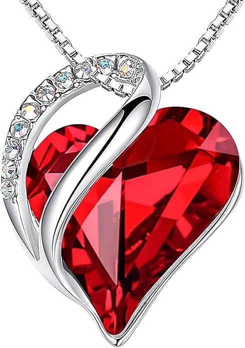 Heart of the Ocean Crystal Necklace