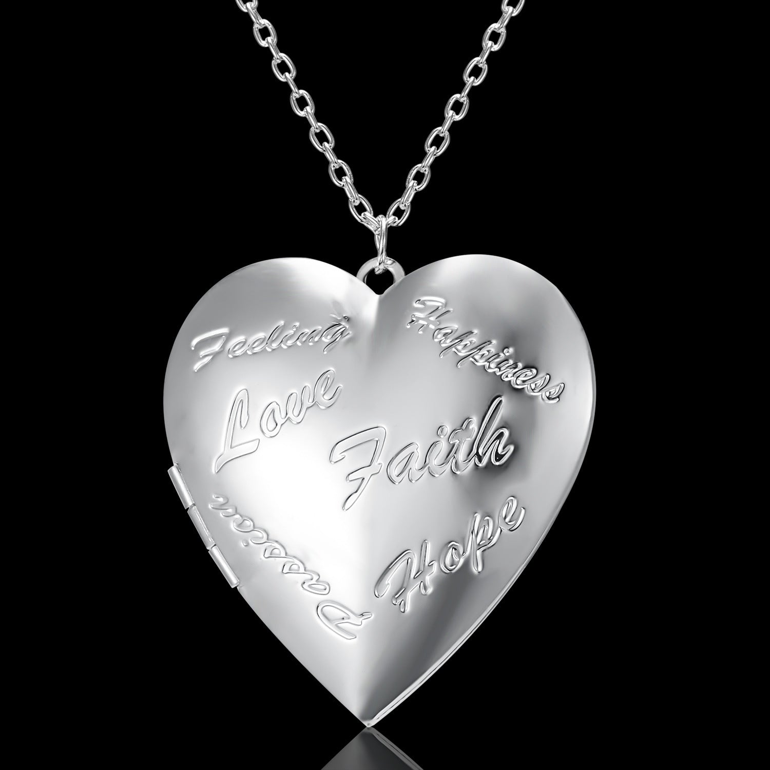 Vintage Heart Locket Pendant