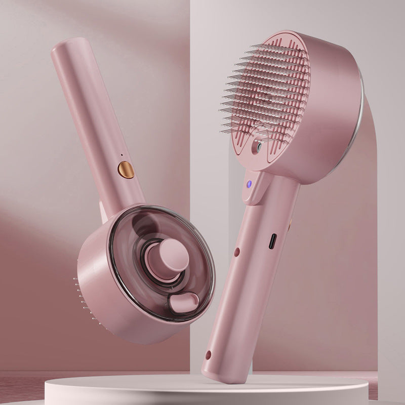 Steam Self-Cleaning Pet Brush