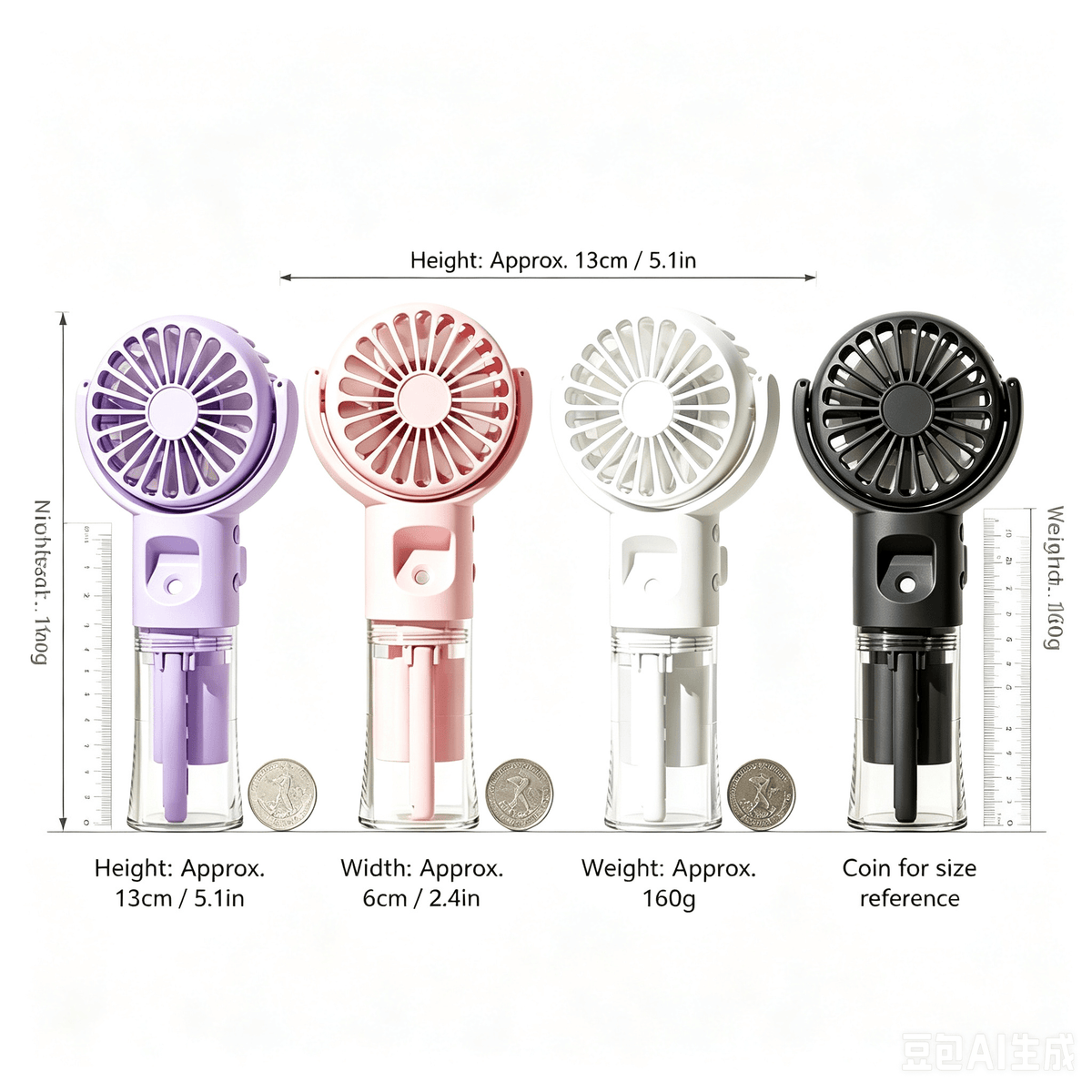 USB Rechargeable  Hydrating Fan