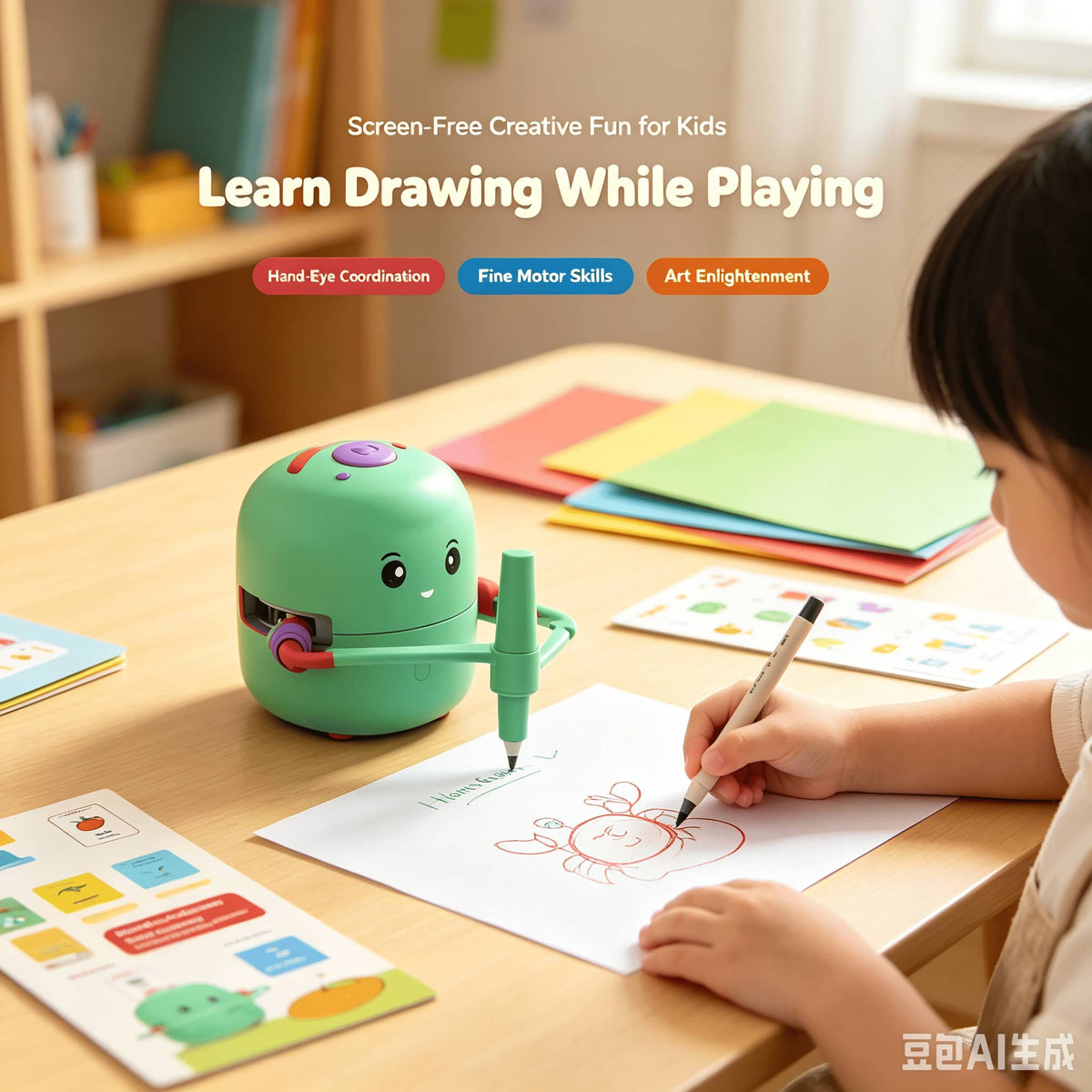 Intelligent Automatic Robot That Can Draw Pictures