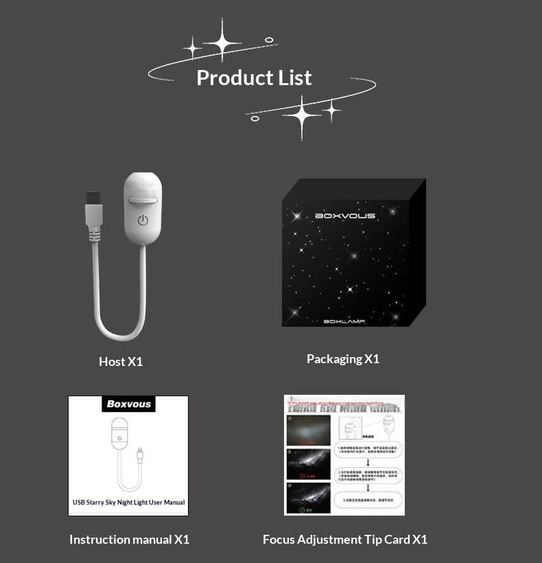 Star Projection Sleep Night Light