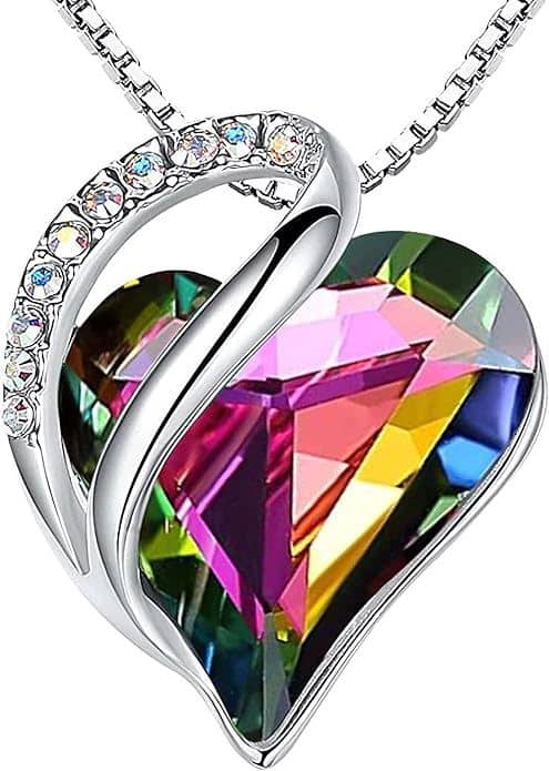 Heart of the Ocean Crystal Necklace