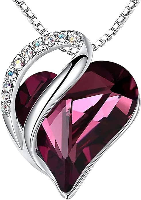 Heart of the Ocean Crystal Necklace