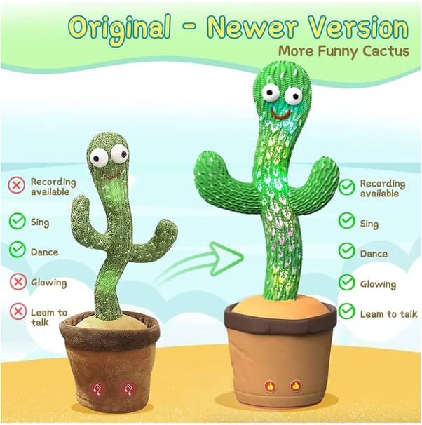 Dancing Cactus Plush Toy