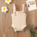 Baby Ribbed Knotted Bodysuit
