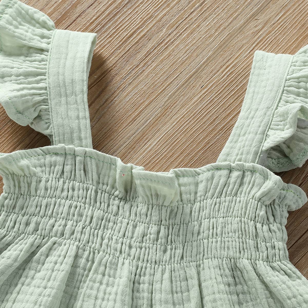 Girls' Cotton Sling Top & Shorts Set