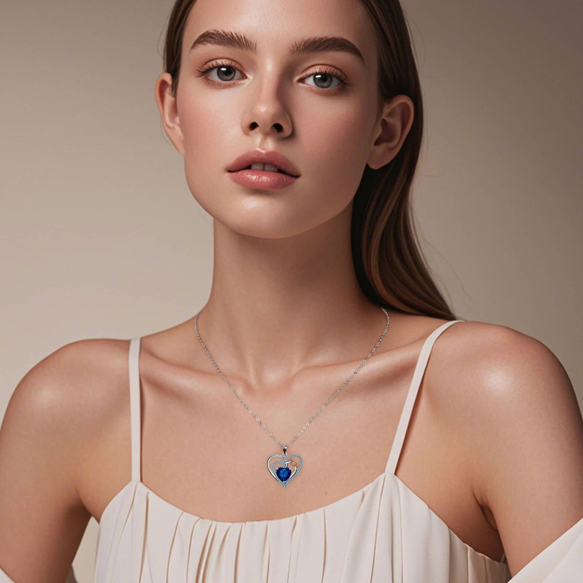 MOM Heart Necklace